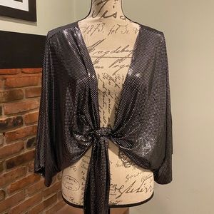 Fun metallic shirt